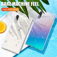 Силиконовый чехол для samsung Galaxy Note 10+ 10 Plus 8 9 прозрачный Чехол Мягкий ТПУ чехол для samsung Galaxy A50 A70 A40 M30s чехол для телефона