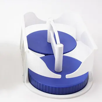 

Double roller refrigerator rotating storage box bottle storage rack storage TV products Swivel Organizer refrigerator Organizer