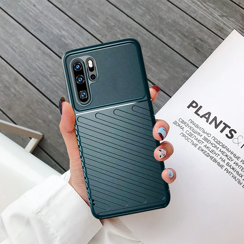 Hacrin противоударный чехол для huawei P30 Pro Чехол военный класс мягкий ТПУ Прочный