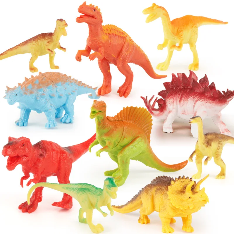 

Wholesale Children Dinosaur Model Simulated Animal Slush Mold Toy tao zhuang Dinosaur Animal Model Toy