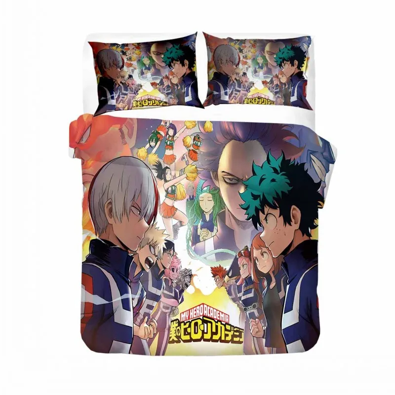 Conjunto de cama meu herói academia, 2