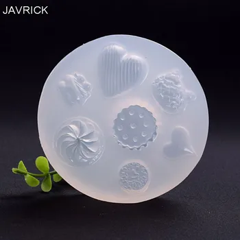 

Cat Heart Biscuits Epoxy Resin Mold Candy Heart Resin Pendant Mold Jewelry Tools