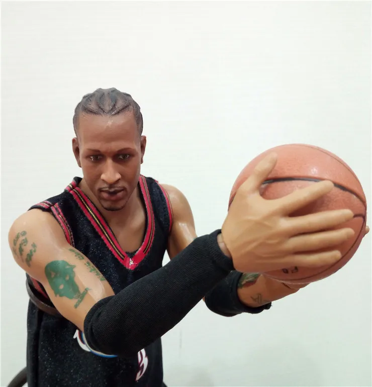 

NBA Basketball Star Allen 1/6 Soldier Iverson Jersey No. 3 Mobile Boxed Garage Kit