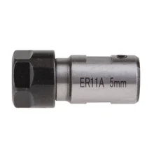 ER11 цанговый патрон вал двигателя удлинитель шпинделя внутренний 5 мм для фрезерования с ЧПУ