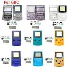 Novo escudo de habitação completa para nintend gameboy gba escudo caso duro com substituição da lente da tela para gameboy advance console habitação
