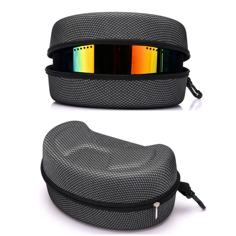 

Ski Glasses Protection Box Heightening Widening Scratchproof Storage Case Winter Ski Accessories (Without Goggles)