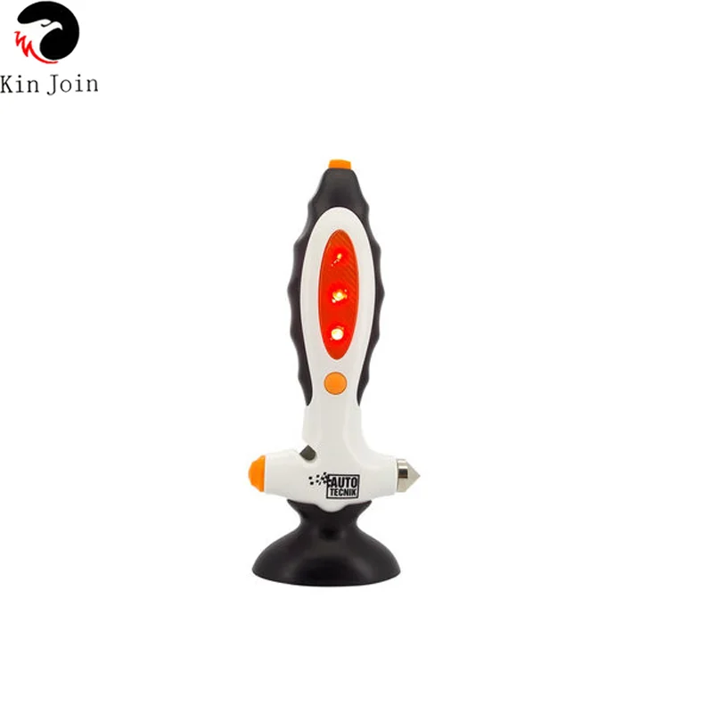 Emergency Sound And Light Alarm For Car Safety Escape Hammer Utility Vehicle LED Flashing Warning Device