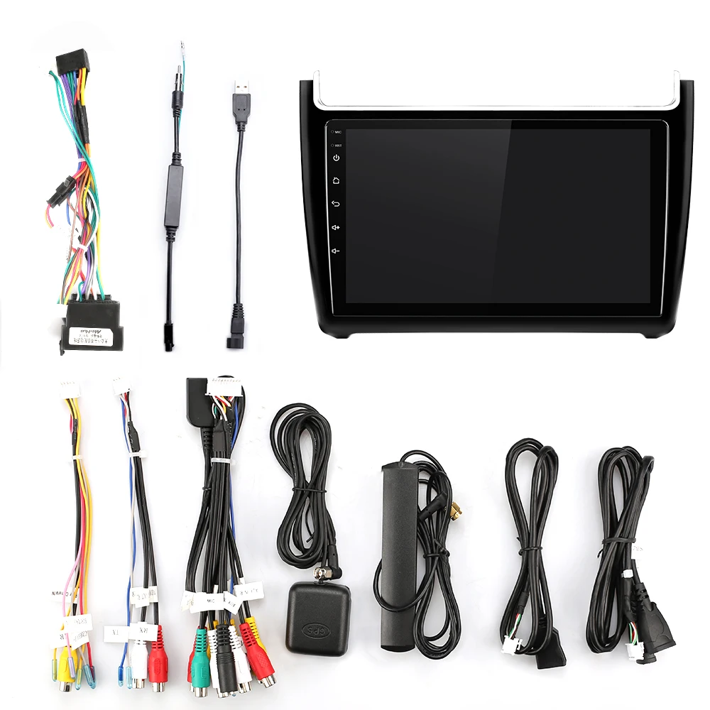 ISUDAR V72 QLED Android 10 Car Radio For VW/Volkswagen/POLO Sedan 2009-2017 Car Multimedia RAM 6GB 4G Camera DSP carplay no 2din