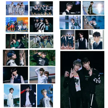 

21pcs/set KPOP TXT The Dream Chapter Star Album Photo Card Hip Hop Self Made Paper Cards Autograph Photocard