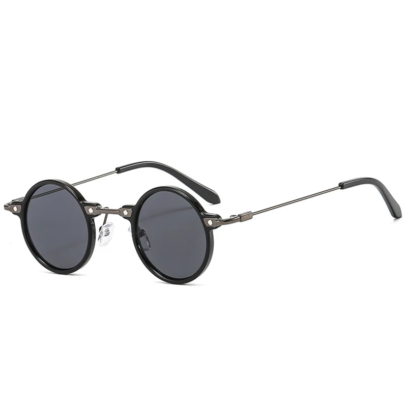 SHAUNA Retro Steampunk Small Round Sunglasses Women Fashion Clear Ocean Gradient Lens Shades UV400 Men Punk Sun Glasses big sunglasses for women Sunglasses