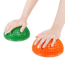 H Yoga Ball Semicircle Shape PVC Muscle Relaxing Yoga Fitness Accessories For Foot Back Waist NEW