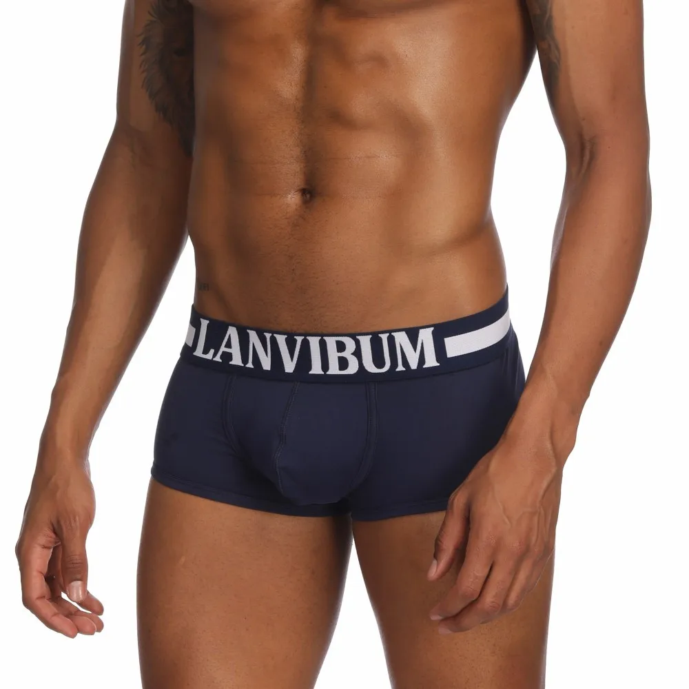 Underwear Men Boxer Shorts panties Boxershorts Trunks Comfortable Cotton Mens Casual Home Panties underpants cueca masculina new