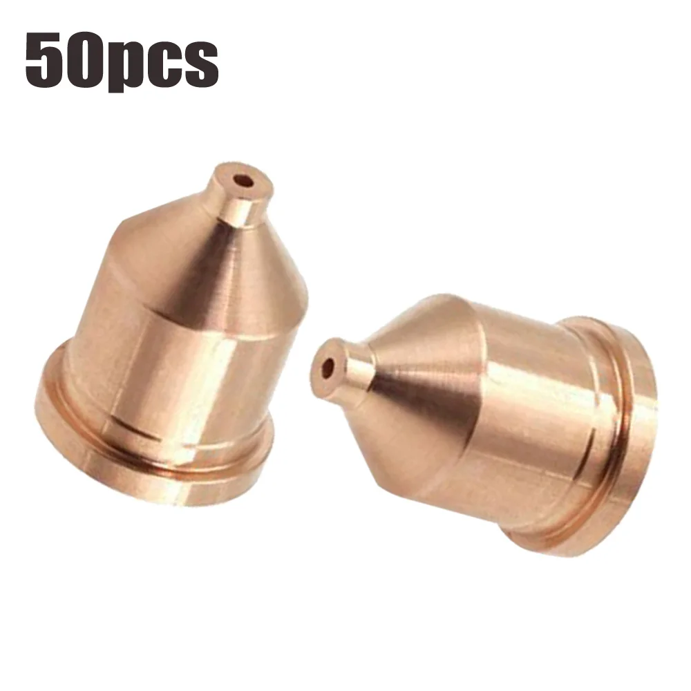

New Hot 50 PCS Plasma Torch Nozzles Cutting Machine Torch 1250 Prompt Nozzle 80A 120927 Aftermarket
