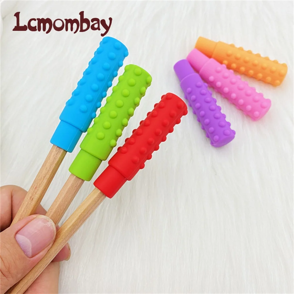 3PCS Sensory Chew Necklace A sensory oral aid teether toy for autism, hyperactivity, infant breastfeeding or special needs 6
