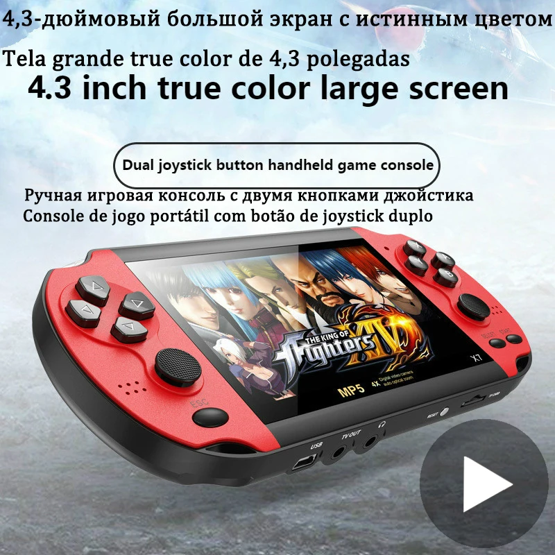 

Gaming Portable Handheld Retro Video Game Console Player Portatil Mini Arcade Videogames TV Hand Held Family Pocket Retrogaming