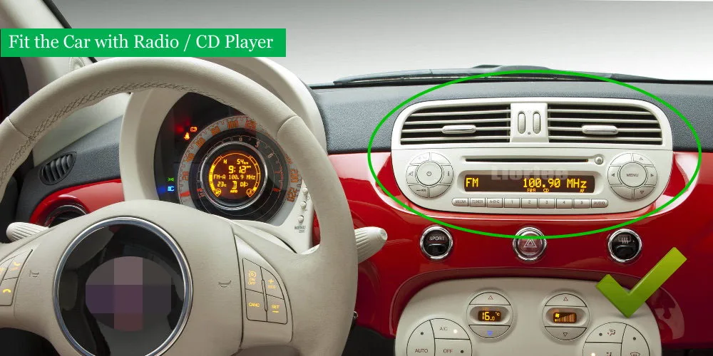 for fiat 500 2007~2015-b