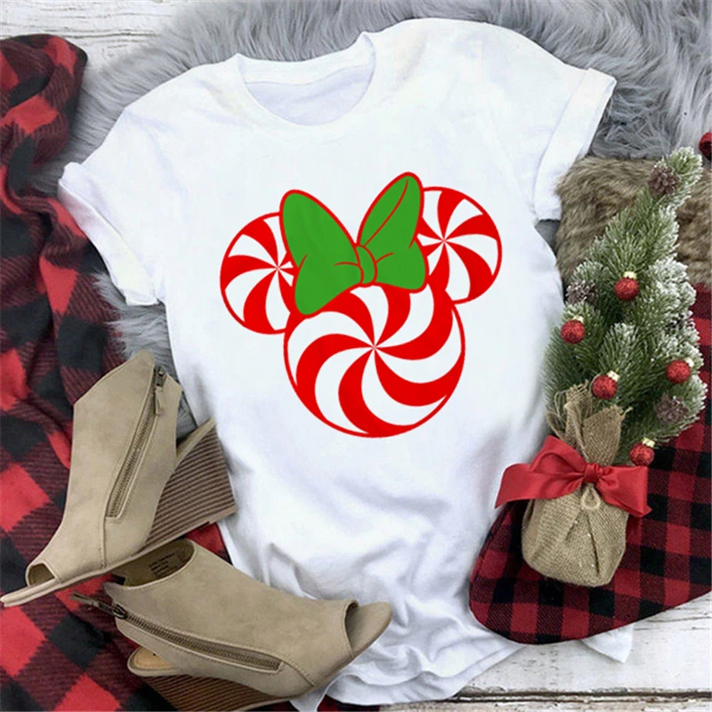 Merry Christmas Mickey Minnie Mouse 
