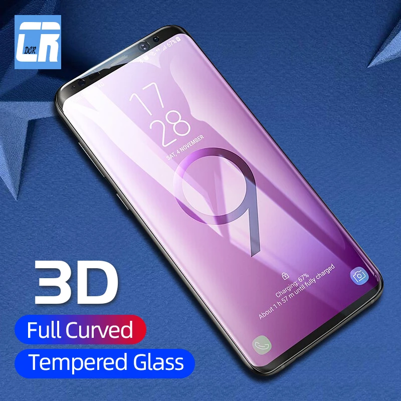 3D полностью изогнутый экран протектор для Samsung Galaxy S10 S9 S8 Plus S6 S7 Edge закаленное