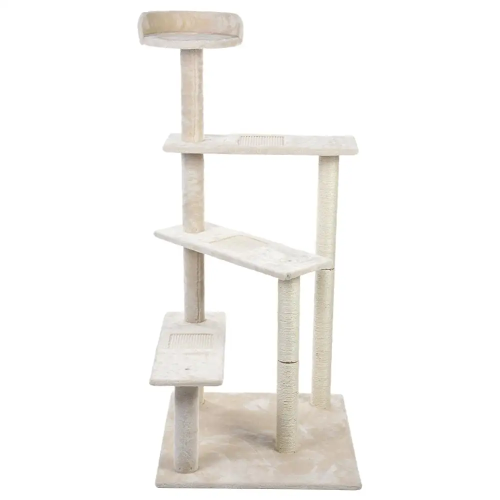 

4 Layers Cat Tree Pet Cat Kitten Climbing Scratcher Post Jumping Toy Pet Play Sleep House