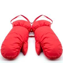 Новые Пуховые Перчатки женские зимние утолщенные лыжные перчатки мужские зимние женские толстые Висячие шеи скалолазание на открытом воздухе Велоспорт водонепроницаемые и