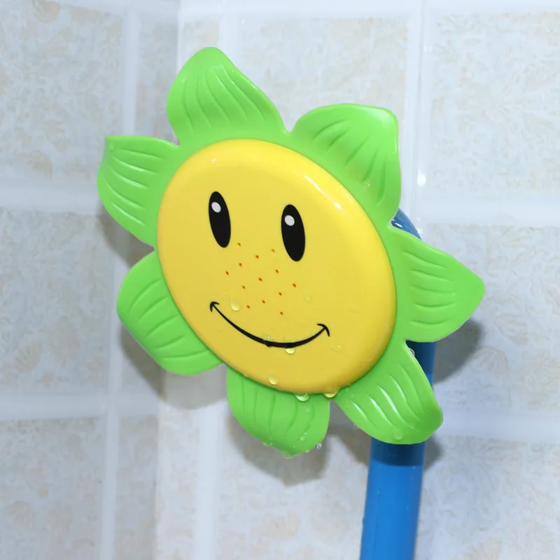 Baby Bath Toy Sunflower Shower Water Spouting Rotary Table Waterwheel GIRL'S And BOY'S 3-Year-Old Infant Child Water Toys