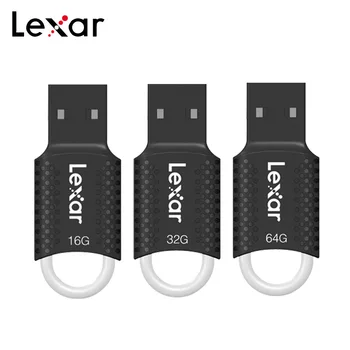 

100% Original Lexar USB Flash Drive High Speed 16GB 32GB 64GB V40 JumpDrive Pendrive Mini U Disk флешки USB 2.0 Memory Stick