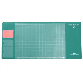 

Writing Accessories Soft PVC Mouse Pad Protector Stationery Holder Organizer Waterproof Large Desktop Pad 4 Colors