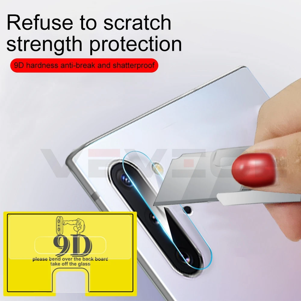 

9D Camera Protective Lens For Samsung Galaxy Note 10 Pro Note 9 8 M10 M20 Camera Screen FilmFor Samsung Galaxy S8 S9 S10 Plus S7