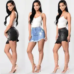 Алиэкспресс Лидер продаж джинсовая юбка 2017 Летний Новый Стиль сексуальная облегающая юбка импортные товары экспорт оптовая продажа