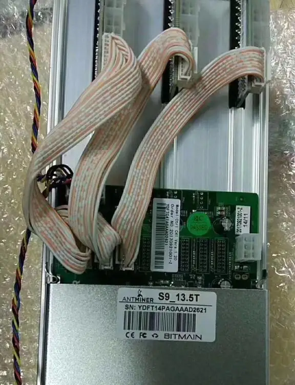 Б/у б/у antminer s9 s9i s9j с оригинальным БП для биткойнов, асик-Майнер S9 ant miner