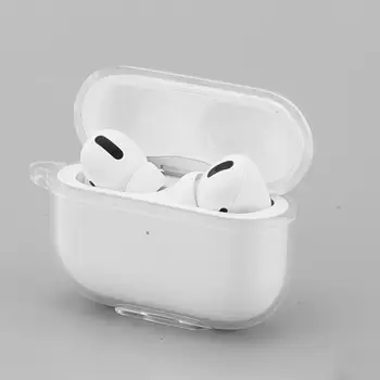 

TPU Transparent Earphone Protective Case For AirPods Pro Earphone Protective Cover Against Scratch For AirPods Pro Case