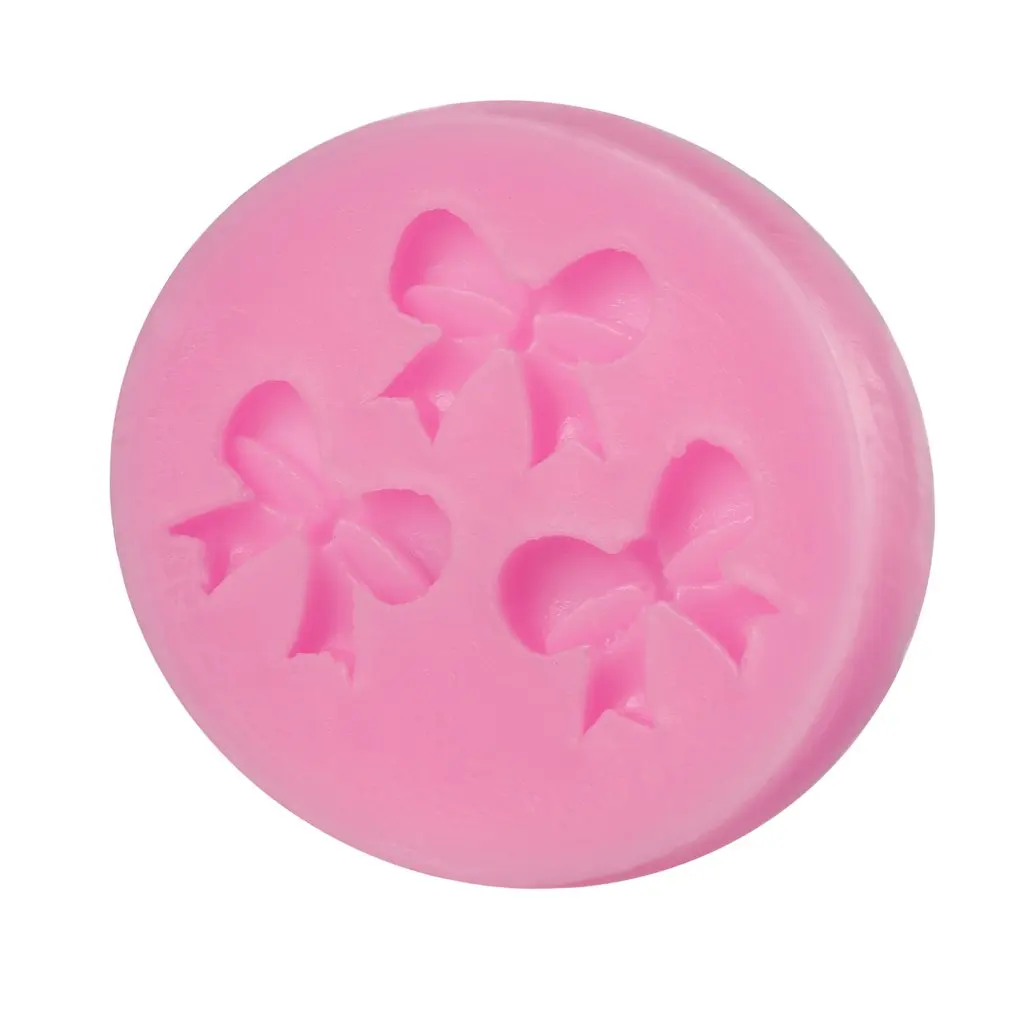

New Bow Ties Silicone Cake Mold 3D Chocolate Candy Mold DIY Cake Tools Baking Pastry Fondant Cake Decorating Tools