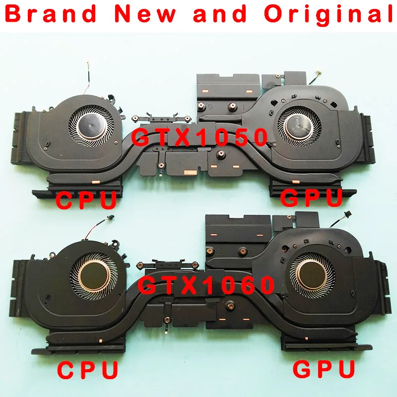 Процессор gpu охлаждающий вентилятор для Xiaomi 171502-AA AO AD AB AQ AK AM AN GTX1050 GTX1060 RTX2060 Вентилятор Кулер Радиатор