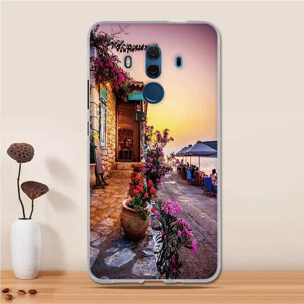 Для Huawei Mate 10 Pro чехол силиконовый ударопрочный для Чехол аниме Телефона|silicone
