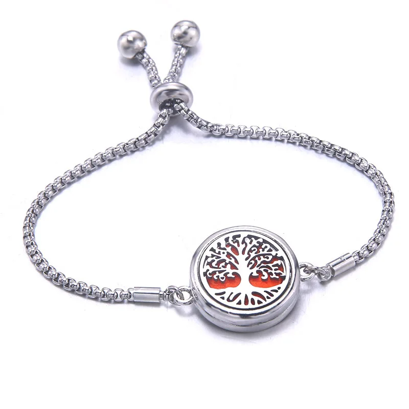 Aromatherapy Bracelet Diffuser Jewelry Adjustable Chain Aroma Armband