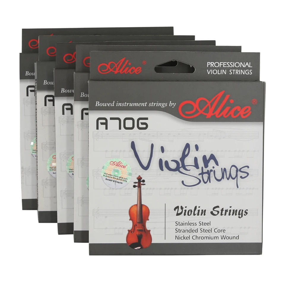 Generic 2 sets Viola Strings Set Carbon Steel Core Nickel Alloy Wound 16 inch 