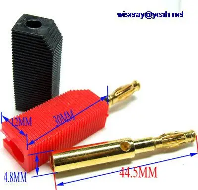 

DHL/EMS 200X Gilt banana plug for Test Probe Binding Post Speaker-A7