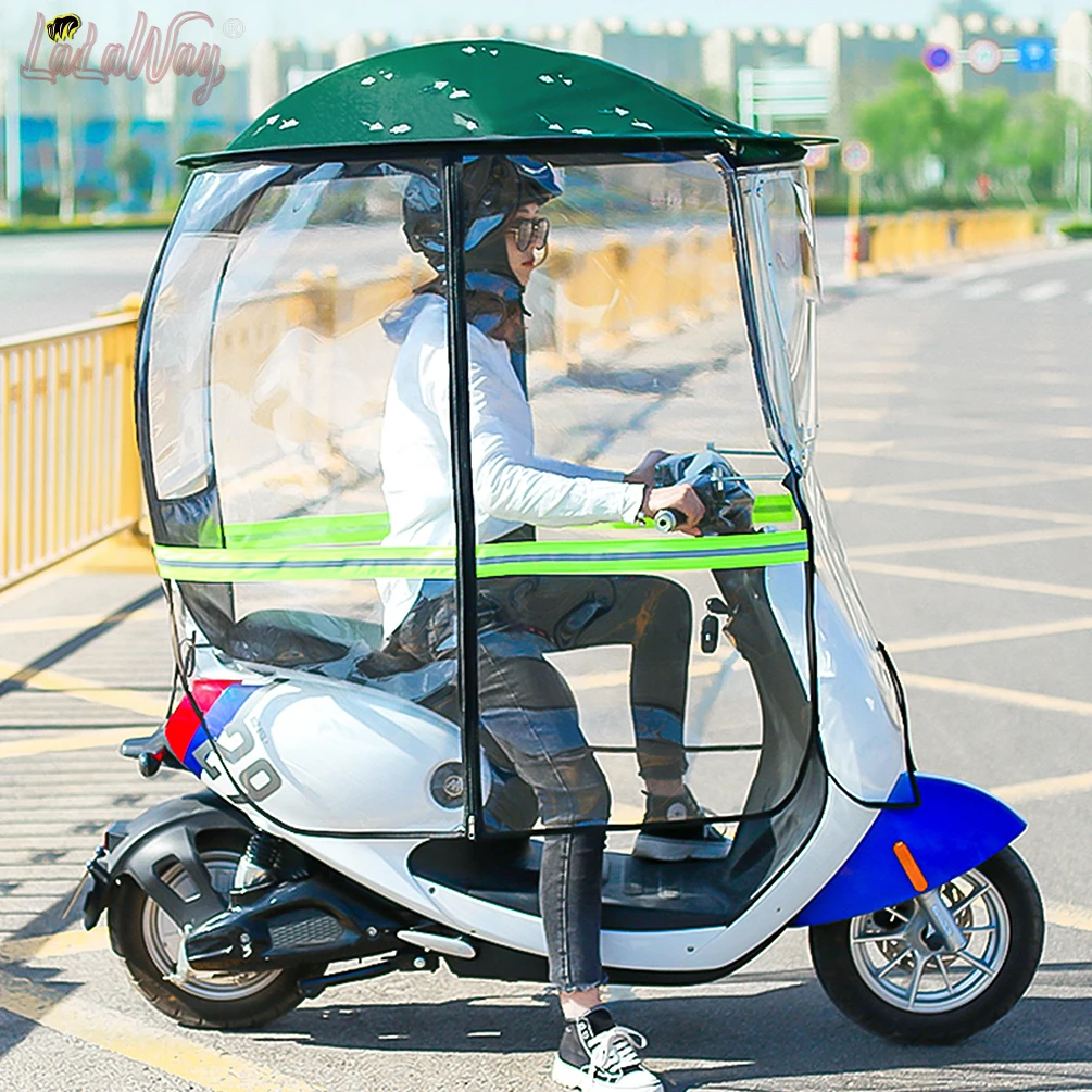 Motorcycle Awning Canopy 2021 Umbrella Scooter Electric Bicycle Anti-Windshield Rain Rearview Mirror | Автомобили и мотоциклы