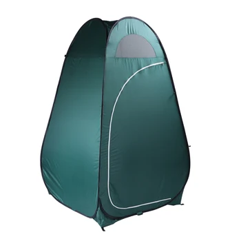 

Outdoor Camping Hiking Tent Mulitfunction Portable Toilet Dressing Fitting Room Privacy Shelter Tent Army Green Folding Tents