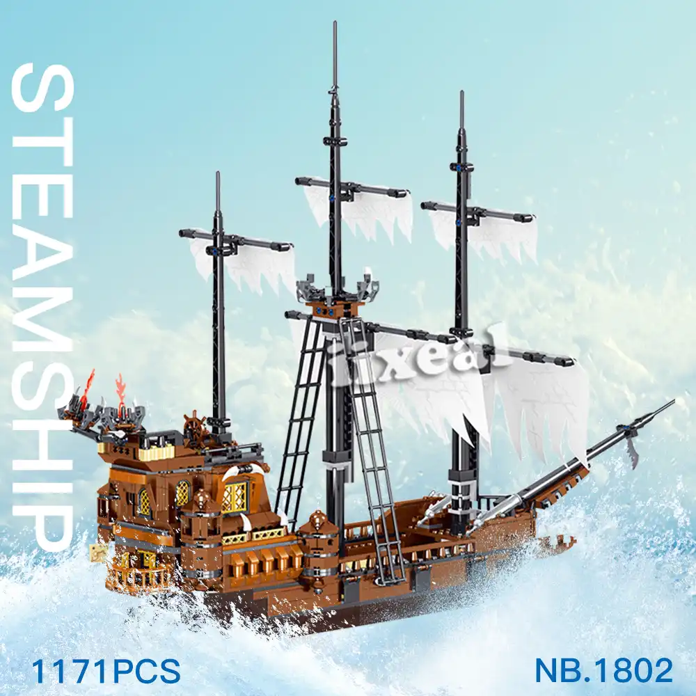 biggest lego pirate ship set