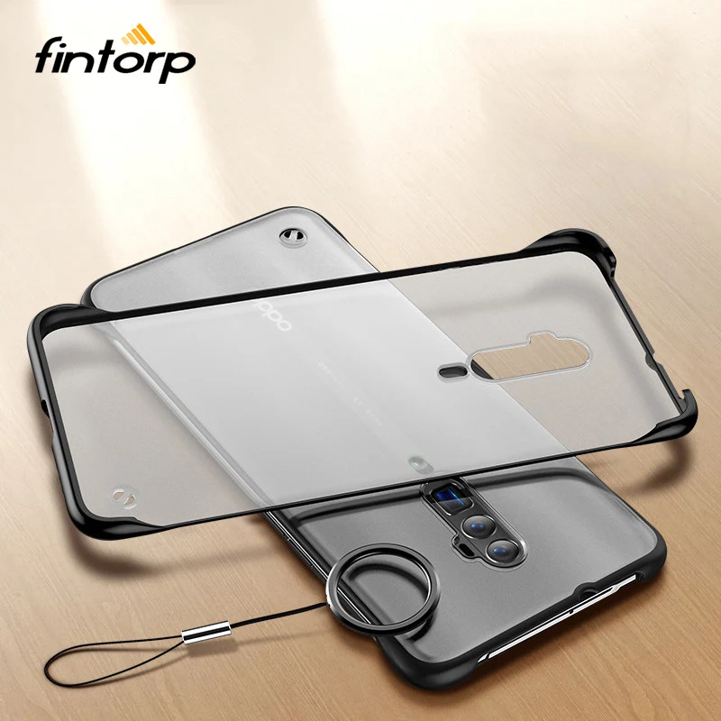 

Frameless Case for OPPO Reno 10X Zoom Z Cases Coque Transparent Back Phone Cover On OPPO R17 R15 Mirror R11S R11 K1 Covers