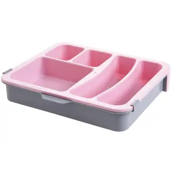 

1pc Storage Box Drawer Multi-Function Tableware Compartment Food Storage Box Container Kitchen Box
