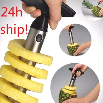 

Stainless Steel Easy to use Pineapple Peeler Accessories Pineapple Slicers Fruit Knife Cutter Corer Slicer Kitchen Tools