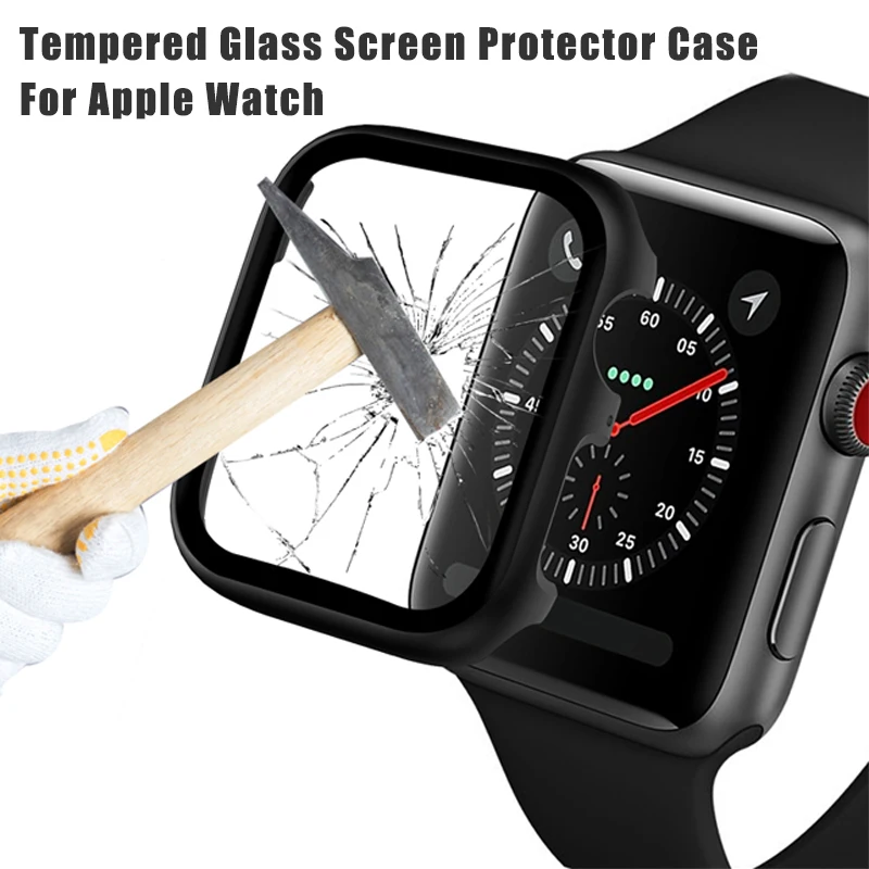 чехол на эпл вотч Стекло Экран протектор для Apple Watch Series 5/4 44 мм 40 Алюминий сплав