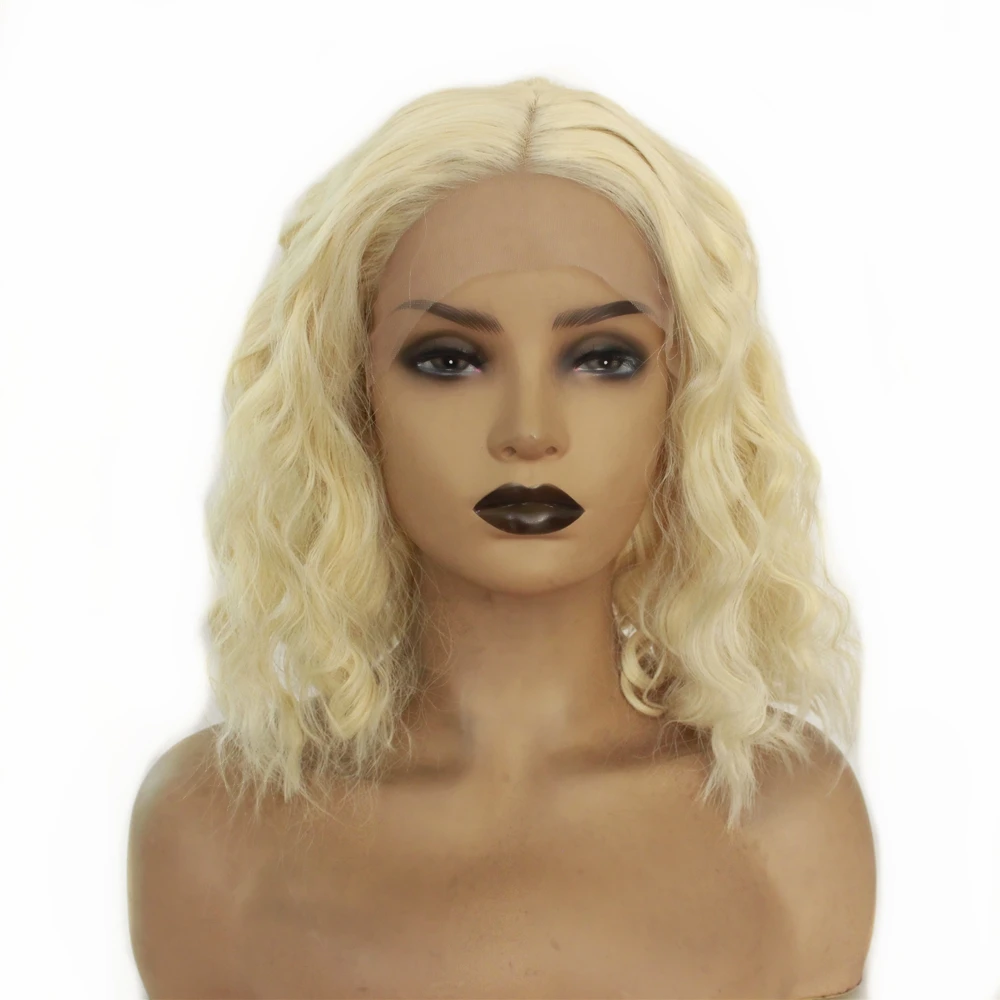 sintético para as mulheres curto bob glueless