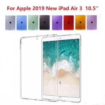 

For iPad Air 3 2019 10.5 '' Case Soft TPU Silicon Transparent Slim Soft Case For iPad Pro 10.5 2017
