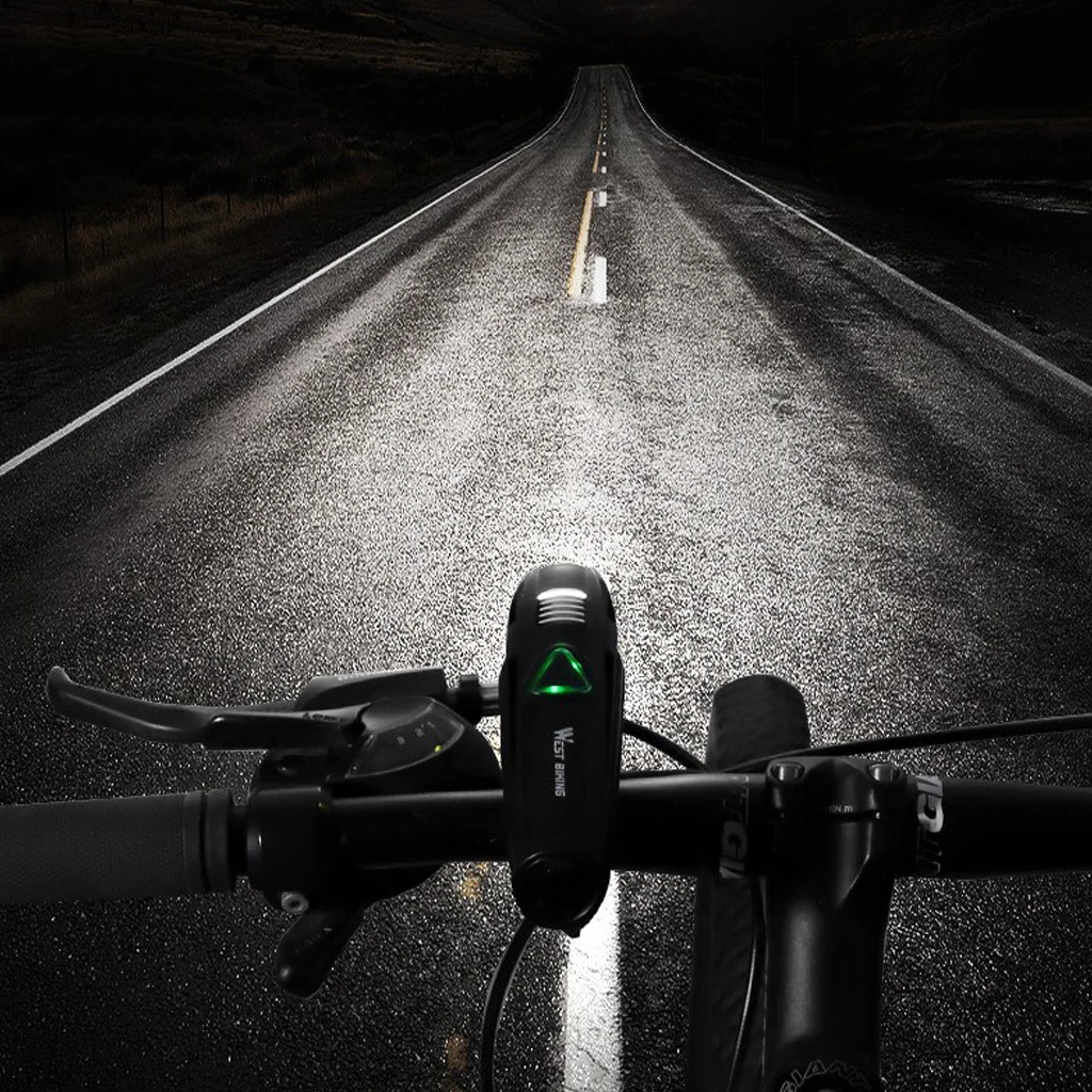 West Biking Waterproof Bike Lighting, 4 Modes Rear Bike Light, Powerful Rechargeable USB LED Lamp for Cyclysme, VTC, Bicycle