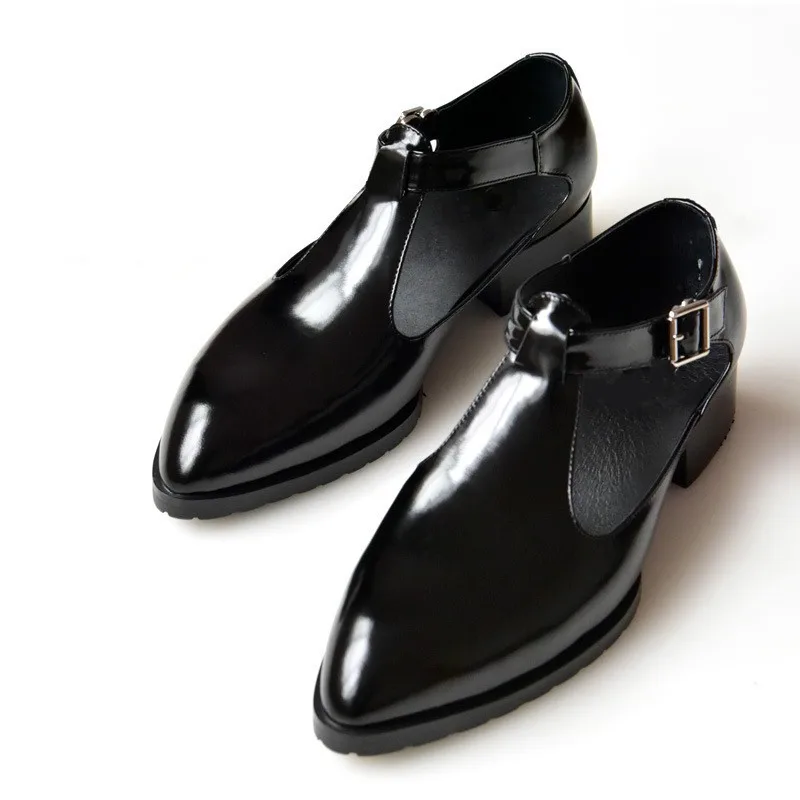 2020 Mens Luxe Echt Lederen Sandalen Wees Teen Gesp Zwart Zomer Jurk Schoenen Business Leisure Casual Schoenen Mannelijke Sandalen 2020 Mens Luxe Echt Lederen Sandalen Wees Teen Gesp Zwart Zomer Jurk Schoenen Business Leisure Casual Schoenen Mannelijke Sandalen