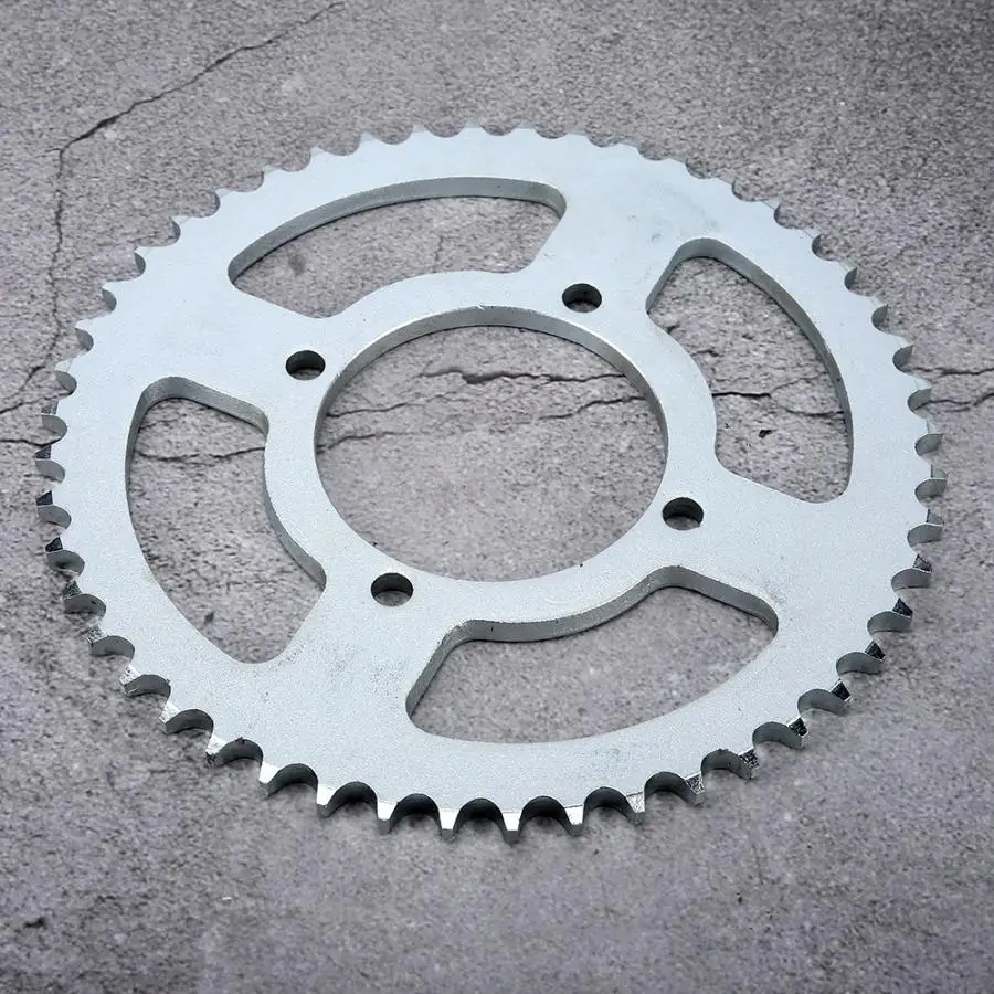 48T зубья 76 мм 428 цепь Алюминиевая Задняя звездочка Cog подходит для 250cc Пита Кроссовый мотоцикл мотороллеры звездочки Cog автомобильные аксессуары