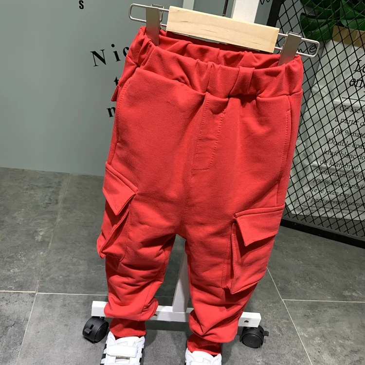 

2019 Autumn New Style Fashion Style Korean-style BOY'S Cool Stretch Trousers C12261